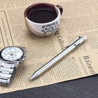 Smootherpro Bolt Action Pen  Stainless Steel Erasable Ballpiont Pen Compatible W