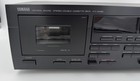 Yamaha Natural Sound Stereo Double Cassette Deck Kx-w492  no Remote Tested
