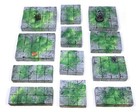 Mossy Reversible Dungeon Tiles Set Dungeons And Dragons Wargame Terrain 25mm Rpg