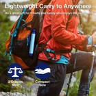 Portable Camping Hiking Emergency Life Survival Purifier Water Filter Straw Tool