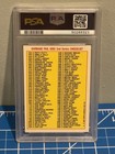 1985 Garbage Pail Kids  47a Disgustin    Justin Series 2 Checklist Psa 7