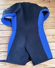 O   neill Vintage Men   s Full Zip Wet Suit Shorts Size Xl Blue Black S9