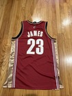 Adidas Cleveland Cavaliers Lebron James  23 Jersey Men s 40 Nba Official
