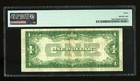 Dbr 1934  1 Silver Funnyback Star Fr  1606  Pmg 30 Serial  00292613a