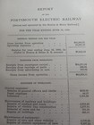 1909 Report Portsmouth Electric Railway Rye North Hampton Nh Streetcar Trolley
