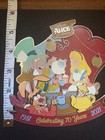  Disney Store Alice In Wonderland 70th Anniversary Jumbo Pin Le 