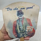 Vintage Uncle Remus Syrup Wooden Hand Fan Advertising 