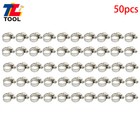 50-pack 3 8 -1 2  Stainless Steel Drive Adjustable Fuel Line Hose Clamps