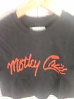 Motley Crue Crop Top Womens Medium T Shirt  s117 