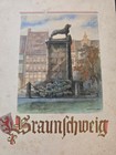 Ww2 German 1939 Ss Bremen Norddeutscher Lloyd Lunch Menu Braunschweig Lion