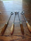 Vintage Ball And Ring Thermal Expansion Demonstration Set Brass   Wooden Handle