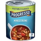  6 Pack  Progresso Minestrone Soup  Vegetable Classics Canned Soup  19 Oz