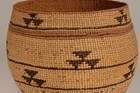 An Early Yurok Basket Early 20th Century  4 5 h X 6 25 d  Sold  as-is 