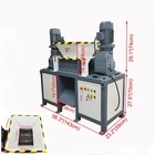 220v3ph Dual   shaft Industrial Shredder Multi   purpose Crusher For Waste Recycling