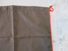 Coach Dust Cover Bag Large Brown Red White 16  Storage 16x13 Drawstring Canvas