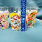 3 Pc Set 2024 Mcdonald   s Collectors Editions Cups Sanrio Snoopy Barbie Retro 