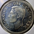 1950  1 Canada 1 Dollar Silver Coin