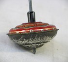 Vintage Small Lithographed Tin Spinning Top