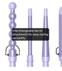 5 In 1 Curling Wand Set Hair Curler Volumizing Tapered Barrel Dual Voltage New