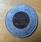 Encased 1947 Lincoln Wheat Penny Cent - Good Luck - Tempo Radio Nyc