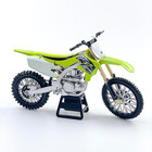 1 12 Scale Diecast Dirt Bike Motorcycle Model     Green Motocross Motorbike With R