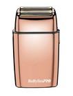 Babyliss Pro Foilfx02 Cordless Metal Double Foil Shaver Fxfs2 Color Rose Gold