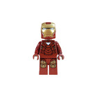 Lego Iron Man Minifigure Sh0015 Mark 6 Marvel Avengers 2012  genuine Lego 