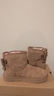 Ugg Australia  Women s Ultra Mini Bailey Leather Bow Boots  Size 10 Nib