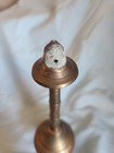 Vintage Brass Gulabdan Rosewater Sprinkler Etched Persian Indian Attar Bottle 8 