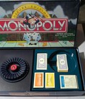 Deluxe Edition Monopoly Board Game Parker Brothers 1995 W  Gold Tokens Complete