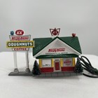 Dept 56 Krispy Kreme Doughnut Shop Ornament Snow Village  56 55163 New 2002