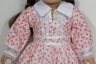 2pc Victorian Red White Dress W hat Doll Clothes For 18  American Girl  debs  