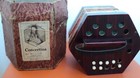 Antique Pre 1930s German Concertina 608 20 Czegesa Brand Argentine Importer Plaq