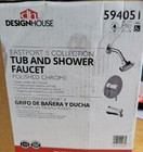  Design House Eastport Ii 594051 5-spray Tub   Shower Faucet - Chrome