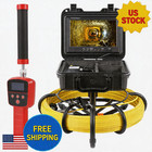 Sewer Camera   Snake Self-leveling Camera  9  1080p Hd Screen Pipe Insp 165ft 50