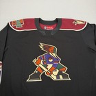 Tucson Roadrunners Jersey Mens 58 Black Ahl Ccm Kachina Ahl Alternate Hockey
