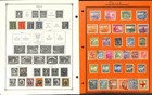 Chile Stamp Collection On 30 Scott International Pages  1853-1968  bg 