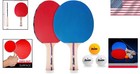 Franklin Sports Ping Pong Paddle Set - Complete 2 Player Table Tennis Kit