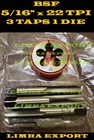Bsf British Standard Fine Tap 22 Tpi Tap Die 5 16  Tap And Die Set