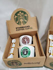 Set Of 4 Vintage Starbucks Espresso Logo Cups  - 1971   1987   1991 And  2011