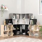 2 Cube Storage Organizer Shelf  Stackable Wooden Bookshelf  Modular Bookcase    