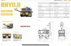 Huayee Rhy 0 8 Vibratory Asphalt Roller  1800 Lbs Hydraulic Turning  Water Tank