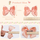 20pcs Big 6 Inch Hair Bows For Girls Grosgrain Ribbon Bow Toddler Back To School