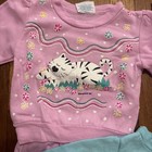 Vintage Kids Clothes Sweatshirt Sweatpants Lot Toddler 80s Size 4t Outfits Girls