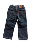 Levi Strauss Signature 2t Toddler Boys Blue Denim Jeans Elastic Waist