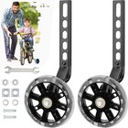 Training Wheels Bicycle For 12 14 16 18 20inch Bike W flash Light Wheel 1pair