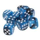10pcs Polyhedral Dice D6 Dice 16mm Acrylic Dice Game Dice For Rpg Mtg Dnd Dic   