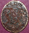 1908 Indian Cent  Counterstamp With Thunderbirds Crafted By Astoria Artist