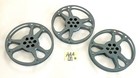 3 - 16mm  400   Empty  Metal  Film  Reel   Goldberg Bros   Grey     A Aa    Nice