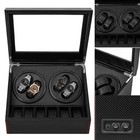 4 6 Automatic Rotation Watch Winder Box Storage Case Self Winding Display Box